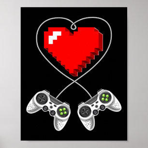 Hjärtspelarboxar för videospel 1 poster