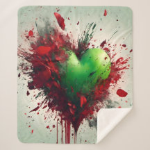 Hjärtsprängning av brant Grönt