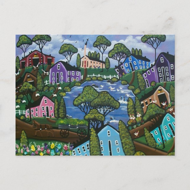 Hjärtsprickor i hjärtat med LORI-vykort Vykort (Framsida)