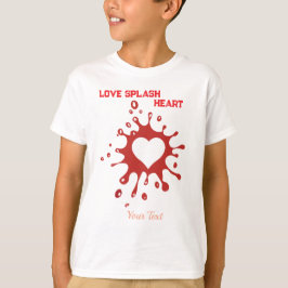 Hjärtsprutande konst – Kreativ kärleksdesign T Shirt