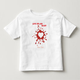 Hjärtsprutkonst – Kreativ kärleksuttrycksdesign T Shirt