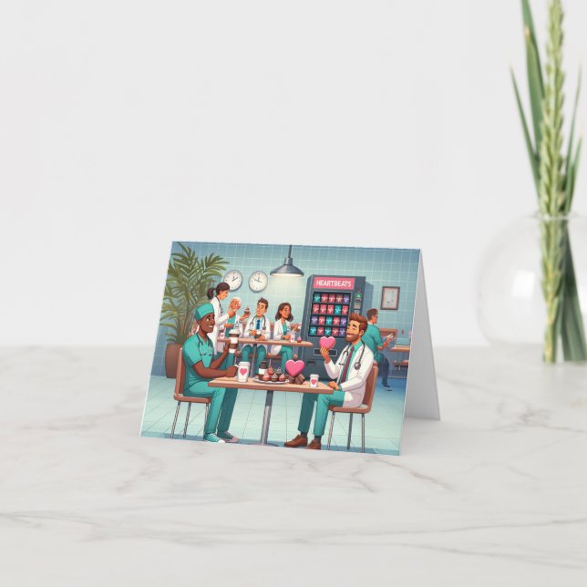 Hjärtstart Cafeteria Kort (Framsida)