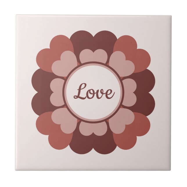 Hjärtstillande Kakelplatta (Framsidan)