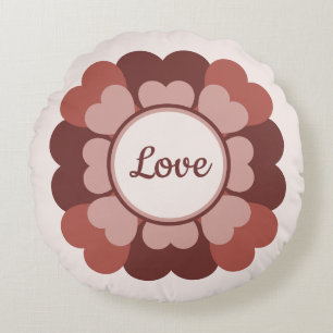 Hjärtstillande Rund Kudde