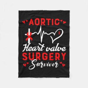Hjärtstillestånd Survivor Heart Disease Awarene Fleecefilt
