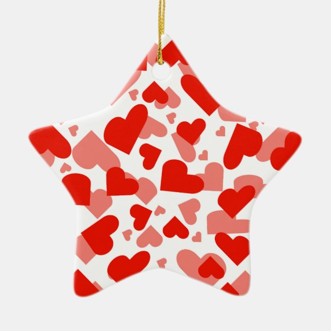 hjärtstjärna, ornament (Framsidan)