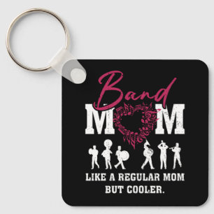 Hjärtstolt Marching Band Mamma som ett vanligt Mam Nyckelring