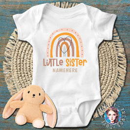 Hjärtstyrd lillasyster t shirt