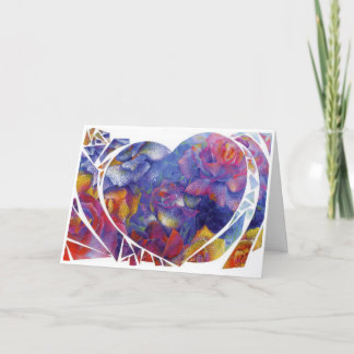 "Hjärttag Garden" - tillfogat tackkort