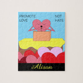 Hjärttal om Kärlek: Pussel