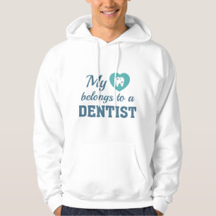 Hjärttandläkare Tillhör Hoodie