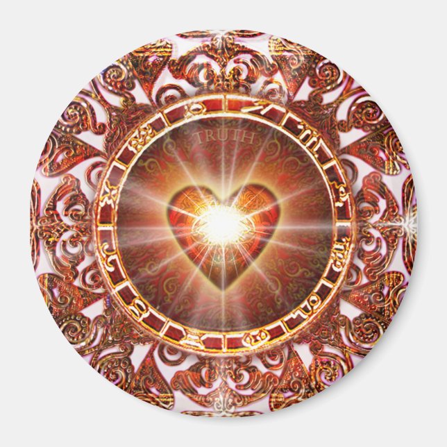 Hjärttestellation Magnet (Framsidan)