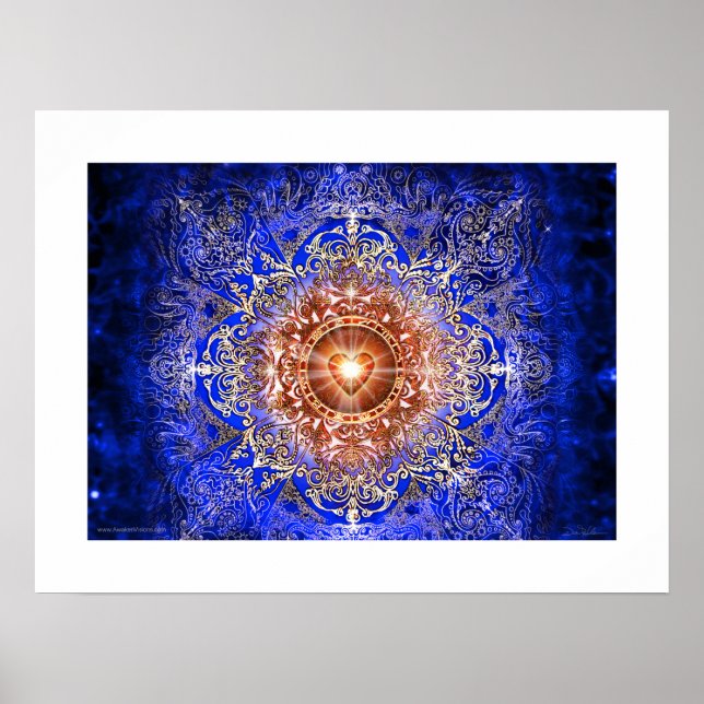 Hjärttestellation Poster (Framsidan)