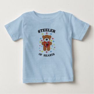 Hjärttjuven Teddybjörn Fotboll T Shirt