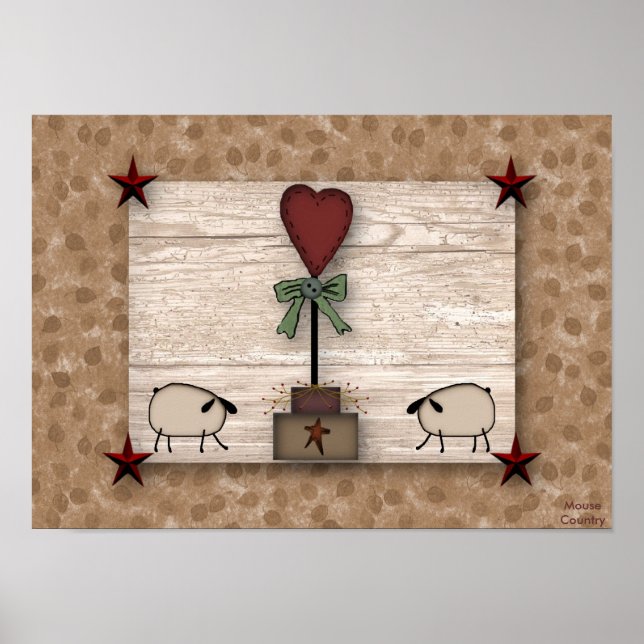 Hjärttopp Poster (Framsidan)