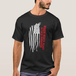 Hjärttransplant Inspired Widow Maker-relaterat ö T Shirt