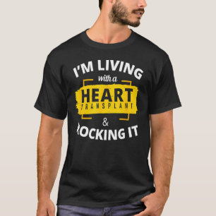 Hjärttransplant Survivor Warrior Surgery Recovery T Shirt