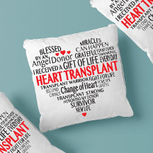 Hjärttransplantat Överlevnad Komplett Pillow