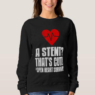 Hjärttransplantat Survivor Design för efter attack T Shirt