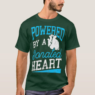 Hjärttransplantation med ett donerat hjärta t shirt