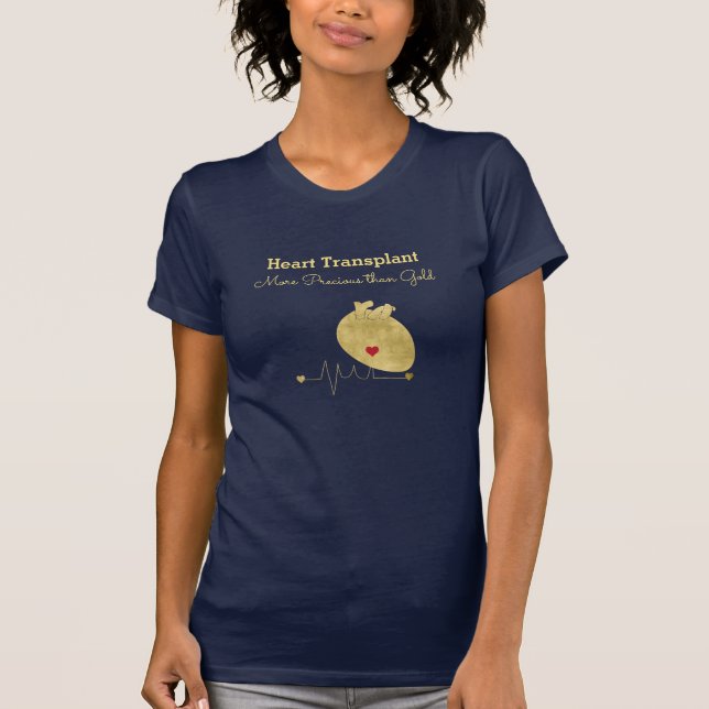 Hjärttransplantation T Shirt (Framsida)