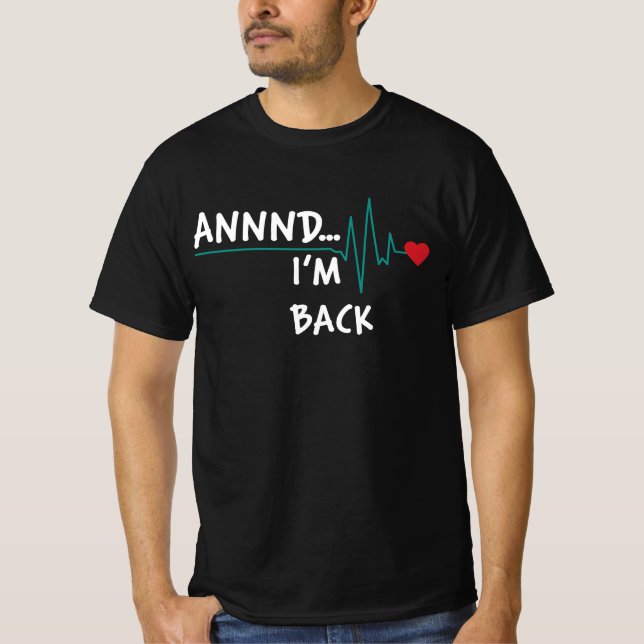Hjärttransplantationskorgen, skjut snart av gåva t shirt (Framsida)