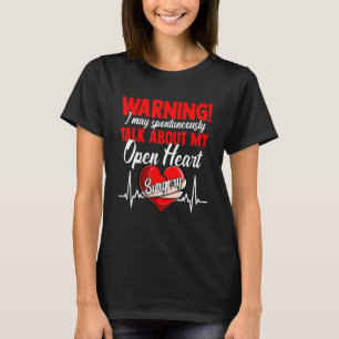 Hjärttransplantationsöverlevnad öppen hjärtkirurgi t shirt