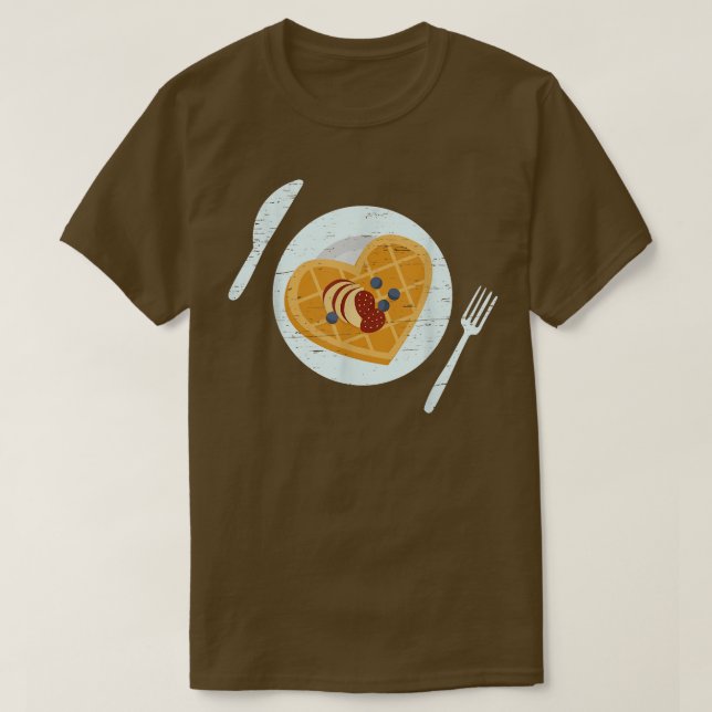 Hjärtvål Kone Baking Breakfast Maker T Shirt (Design framsida)