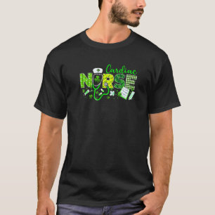 Hjärtvårdssjuksköterska St. Patricks Day Kärlek St T Shirt