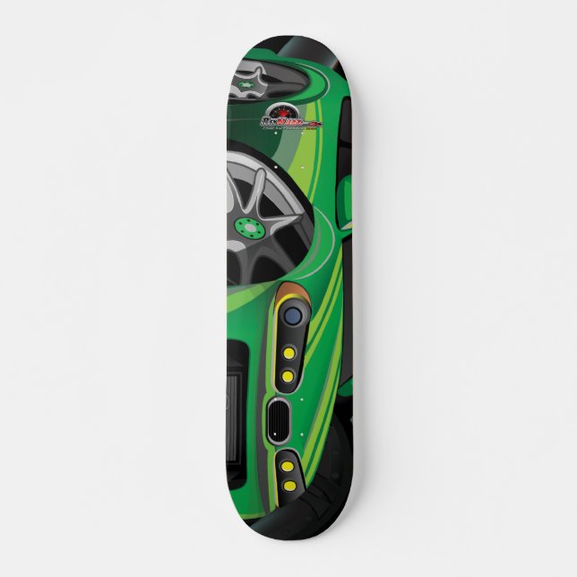 HjässaSkateboard Skateboard Bräda 19,5 Cm (Framsida)