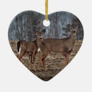 Hjort_0337v Julgransprydnad Keramik
