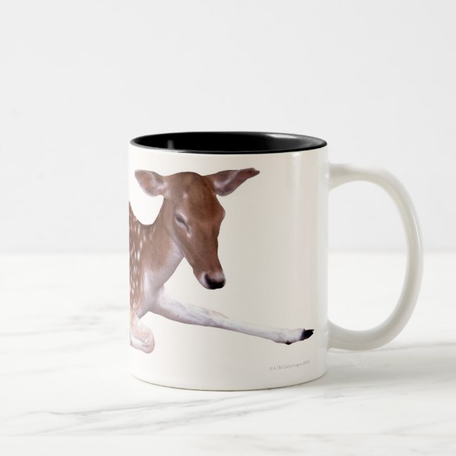 hjort 2 Två-Tonad mugg (Höger)