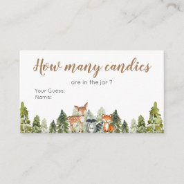 Hjort animal äventyr Camper Hur många kaniner finn Tilläggskort
