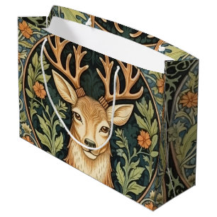 HJORT ANSIKTE i BLOMMIGTENS VINTAGE