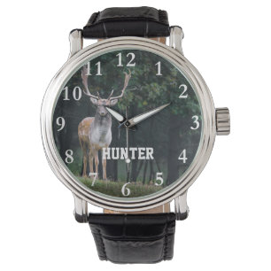 Hjort Antler Personlig Hunter Watch Armbandsur