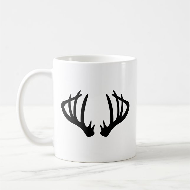 Hjort Antlers Coffee Mugg (Vänster)