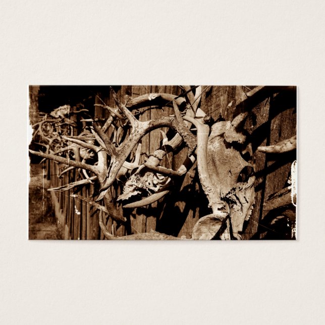 Hjort Antlers Visitkort (Framsidan)
