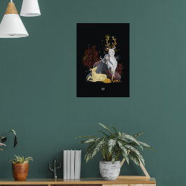 HJORT av Alexandra Dikaia Poster