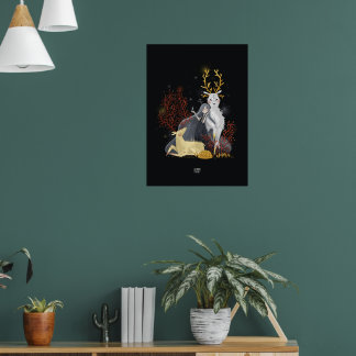 HJORT av Alexandra Dikaia Poster