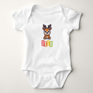 Hjort Baby Jersey Bodykostym T Shirt