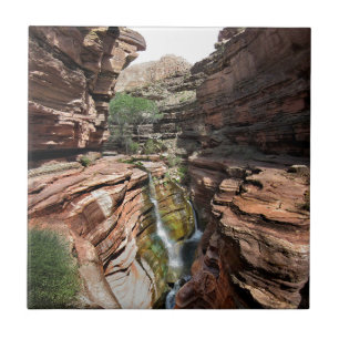 Hjort Bäck Narrows Waterfalls 2 - Grand Canyon Kakelplatta