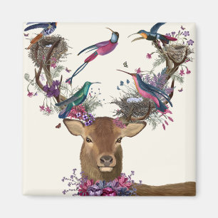 Hjort Birdkeeper, Tropical Bird Nests Magnet
