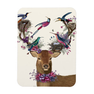 Hjort Birdkeeper, Tropical Bird Nests Magnet