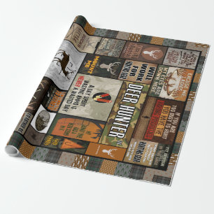 Hjort Blanket julgåva för jägare Presentpapper
