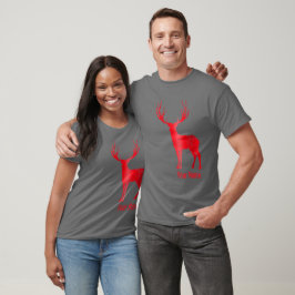 Hjort Chalet Antlers Retro Stag Antlers Vintage T Shirt