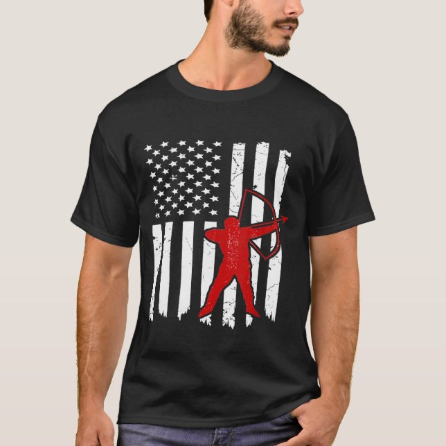 Hjort Crossbow Hunt Tee 2020 Whitetail Hunter Arch (Framsida)