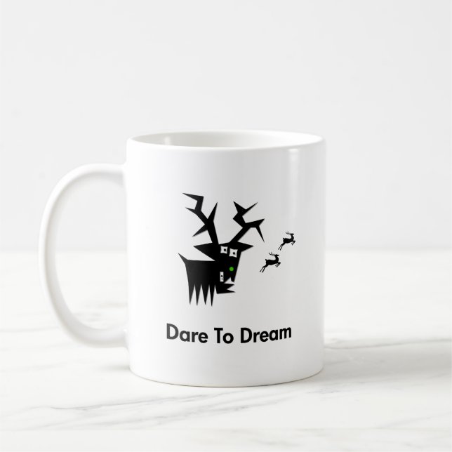 Hjort Dare to Dream Kaffemugg (Vänster)