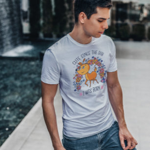 Hjort Djurens Tecknad T Shirt