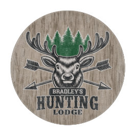 Hjort Elk Hunter ADD NAMN Bow Hunting Lodge Cabin 