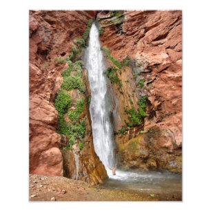 Hjort Falls 2 - Grand Canyon - Waterfall Fototryck